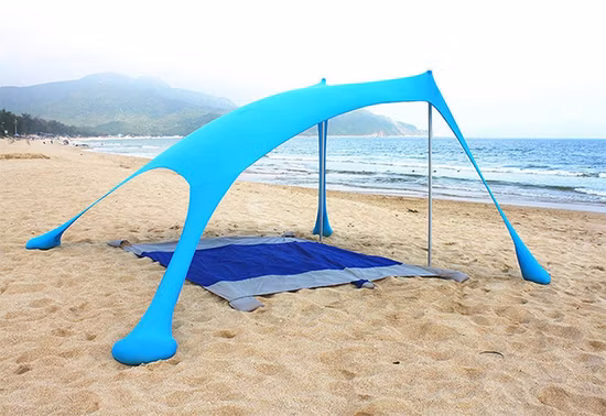 The Premium Seaside Beach Cabana Pacific Play Tents Large Size Beach Canopy Sun Shelter with Side Curtains
