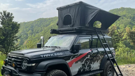 210 * 130 * 110 cm Camping Automático Pop up SUV Leve Hard Shell Alu Cab Roof Top Tenda